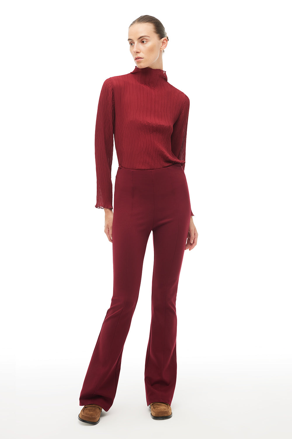 Ulisa Pantallona Burgundy 2054