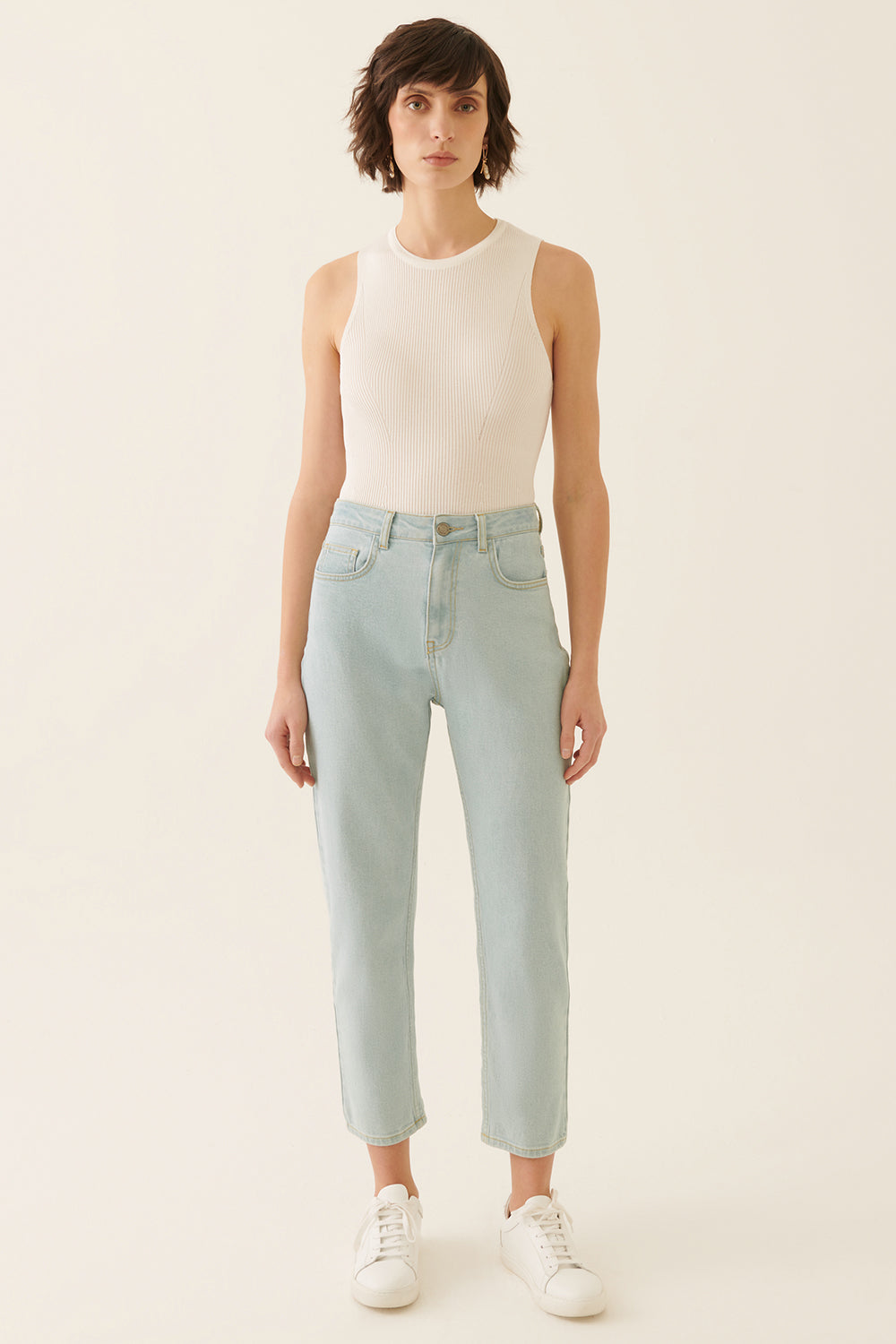 Romets Denim Pantallona Kaltër e Lehtë 0054